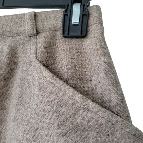 Jones New York Tan Straight Knee-High Wool Skirt Women’s Size 14P - Picture 4 of 13